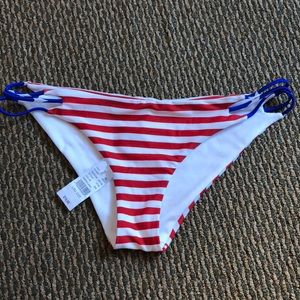 American flag bikini bottoms
